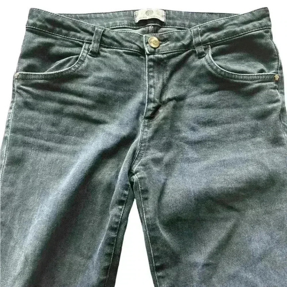 Young Versace Womens Jeans Straight Leg Low Rise  Denim Medium Wash Blue - Picture 5 of 8